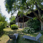 Vue générale depuis le jardin